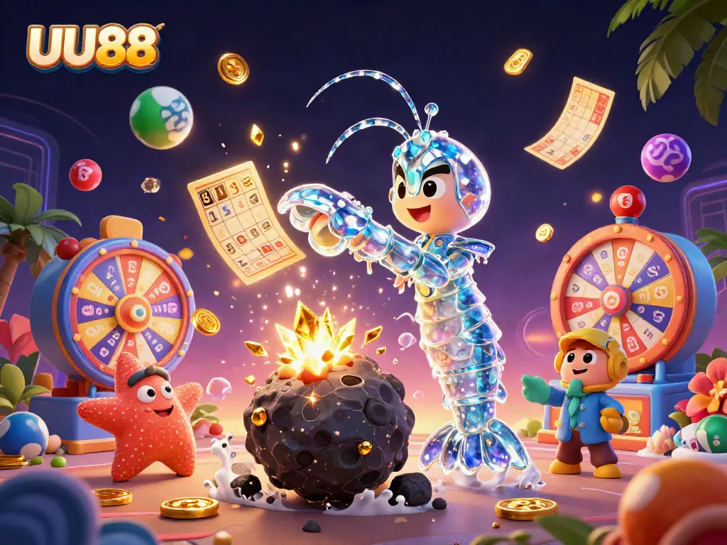 Engage with the vibrant world of UU88, featuring captivating characters and dynamic gambling elements.
