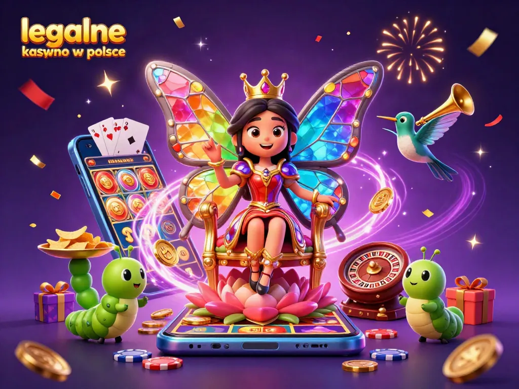 Experience the magic of legalne kasyno w polsce with vibrant casino characters and games.