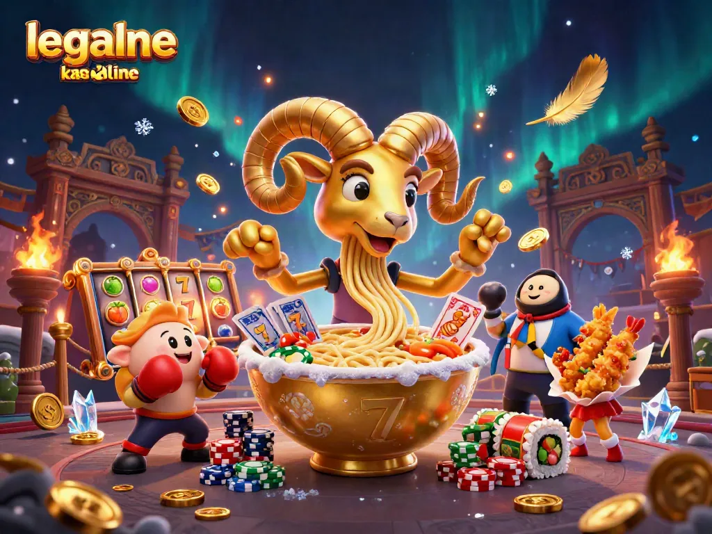 Experience thrilling action at legalne kasyna online with our vibrant casino illustration featuring unique characters.
