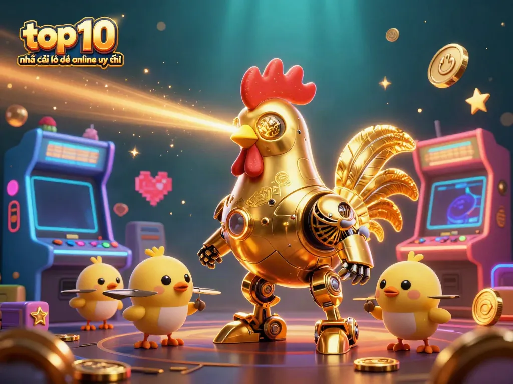 Engage with the top 10 nhà cái lô đề online uy tín through vibrant 3D casino and gaming elements.