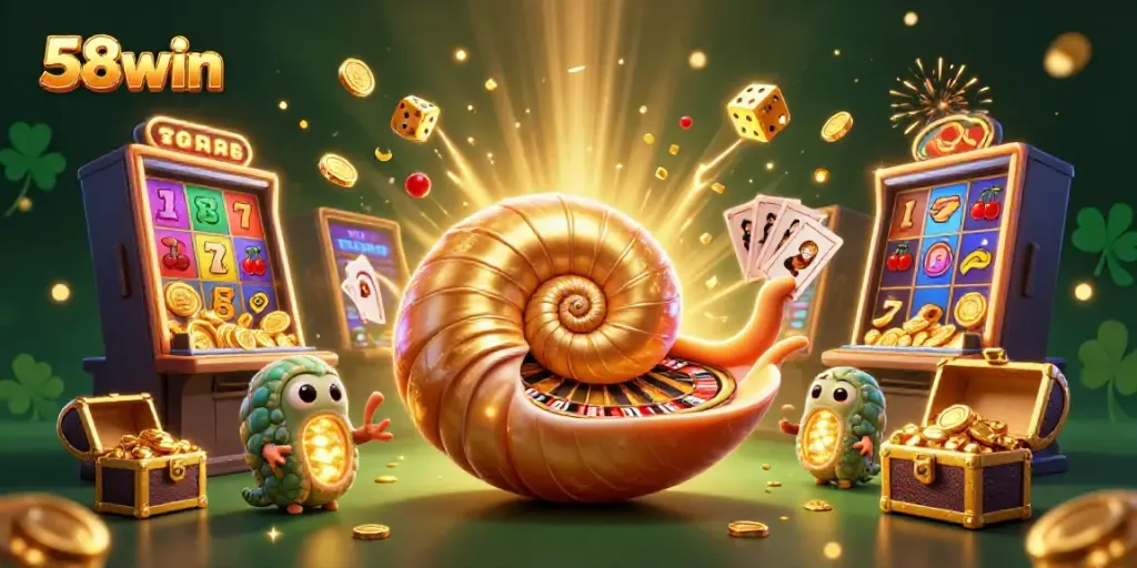 Experience thrilling slots and roulette at 58win with vibrant casino visuals and dynamic gameplay.
