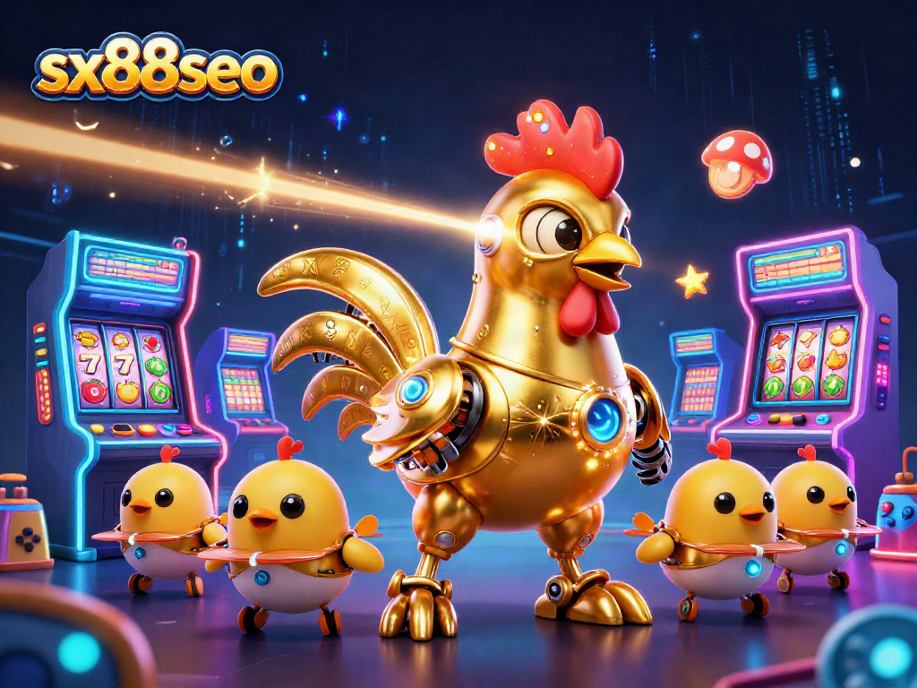 Engage with sx88seo and celebrate wins with a fun, vibrant casino-themed illustration.