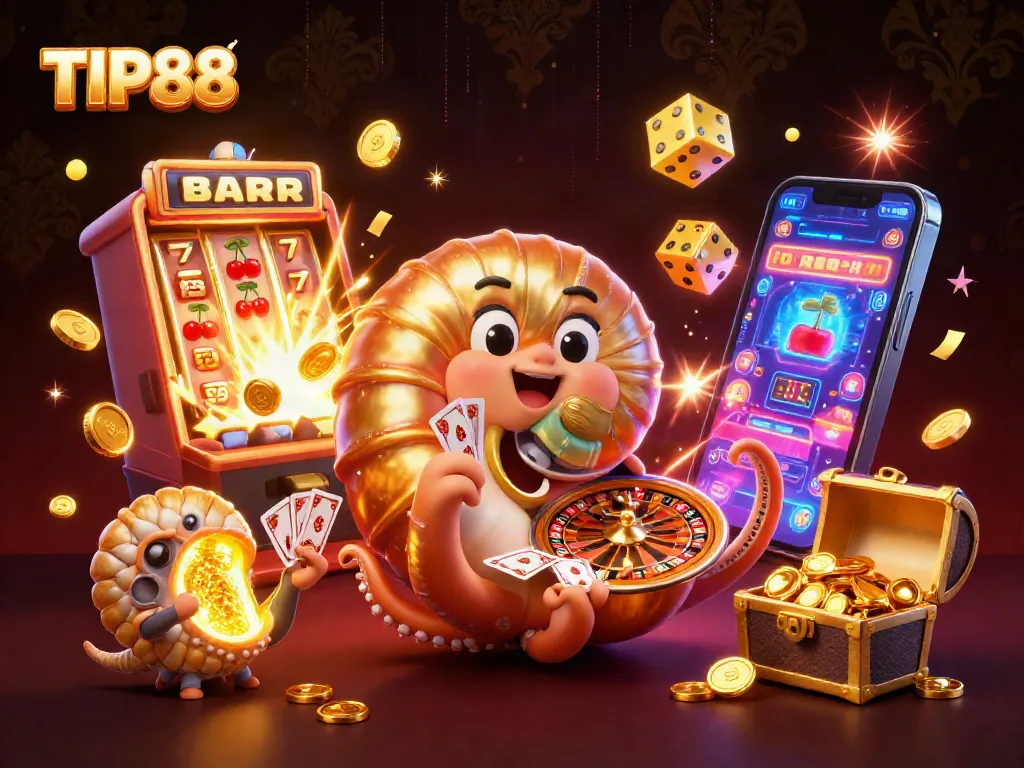 Experience winning with TIP88's vibrant casino games and dynamic jackpot excitement.