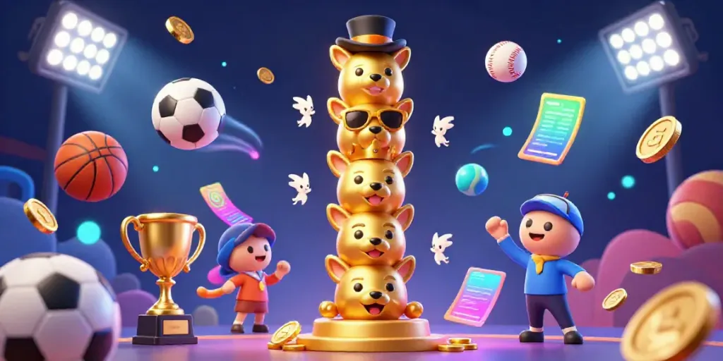 Join the fun with 789CLUB's vibrant casino-themed illustration depicting lively gameplay.