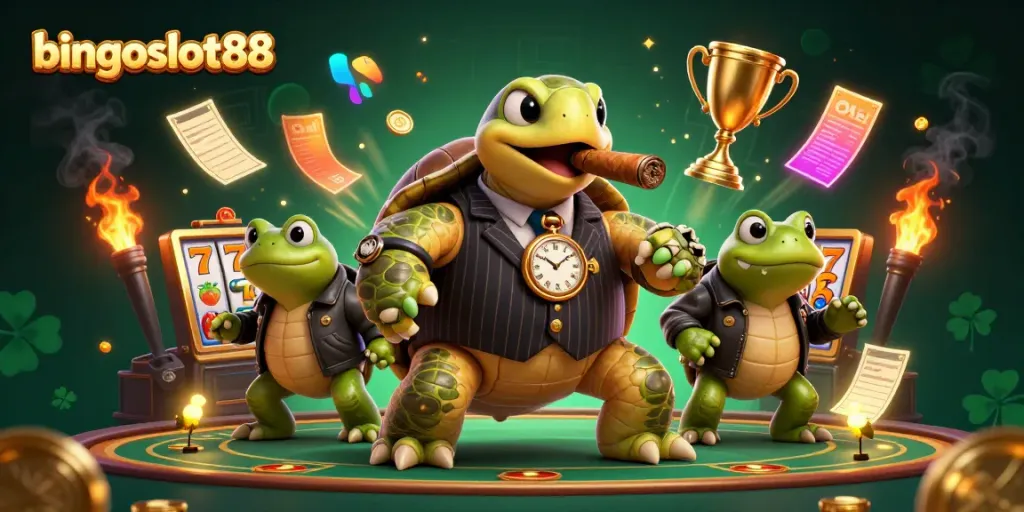 Menangkan permainan di bingoslot88 dengan karakter menarik dan simbol slot yang berwarna-warni.