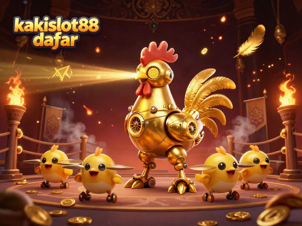 Tarik perhatian dengan kakislot88 daftar dan robot ayam berteknologi tinggi di arena perjudian.