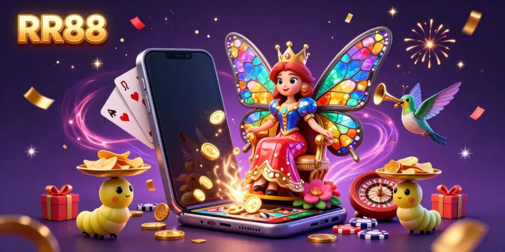 Win exciting prizes at RR88's vibrant and engaging online casino with colorful slot games.
