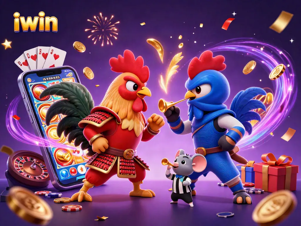 Engage in winning strategies at iwin casino with vibrant gaming elements and dynamic characters.