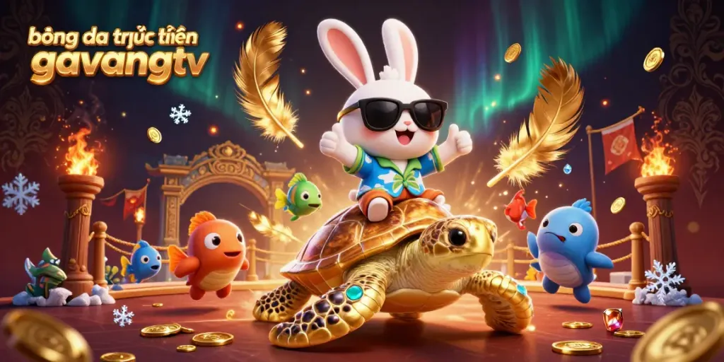 Catch thrilling moments in bóng đá trực tuyến gavangtv with our colorful 3D casino adventure.