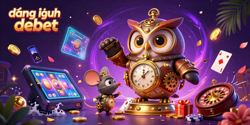 Join the exciting world of đăng nhập debet with our vibrant 3D gambling illustration featuring dynamic gaming elements.
