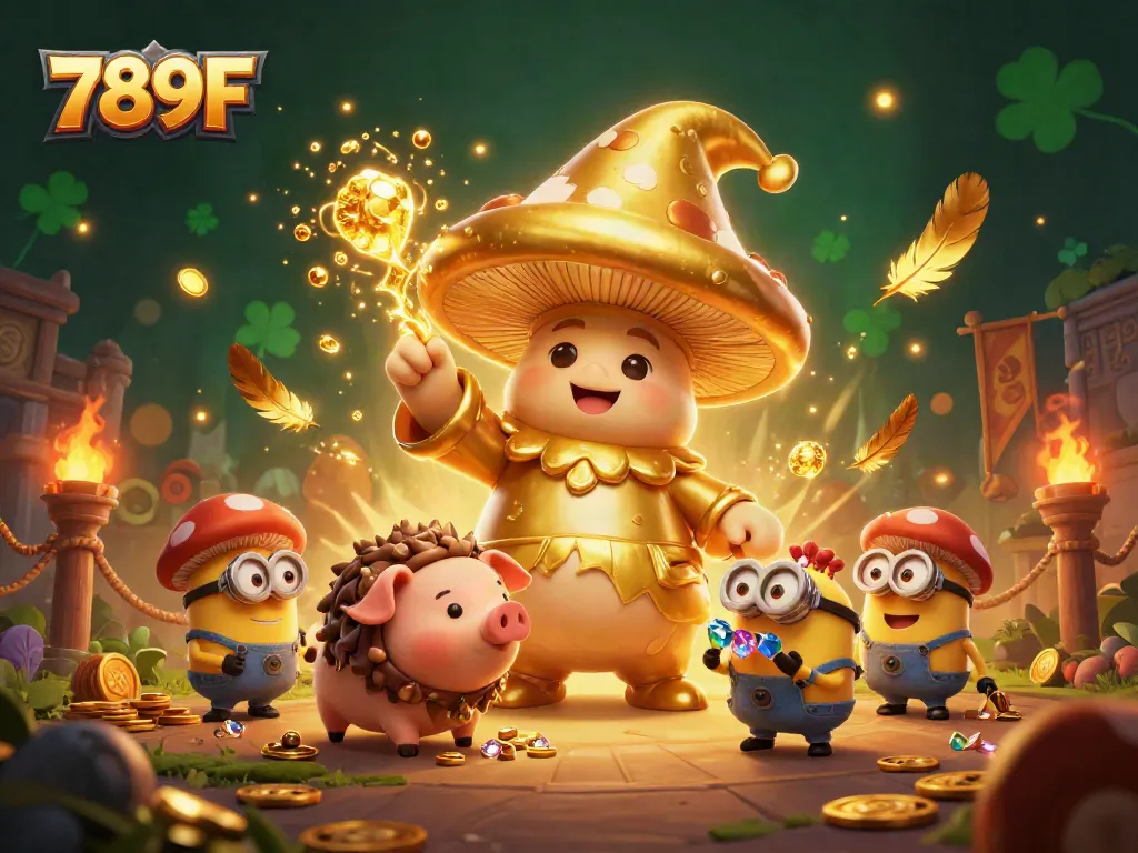 Immerse in the world of 789F, where magic turns all you touch into gold, capturing thrilling casino moments.