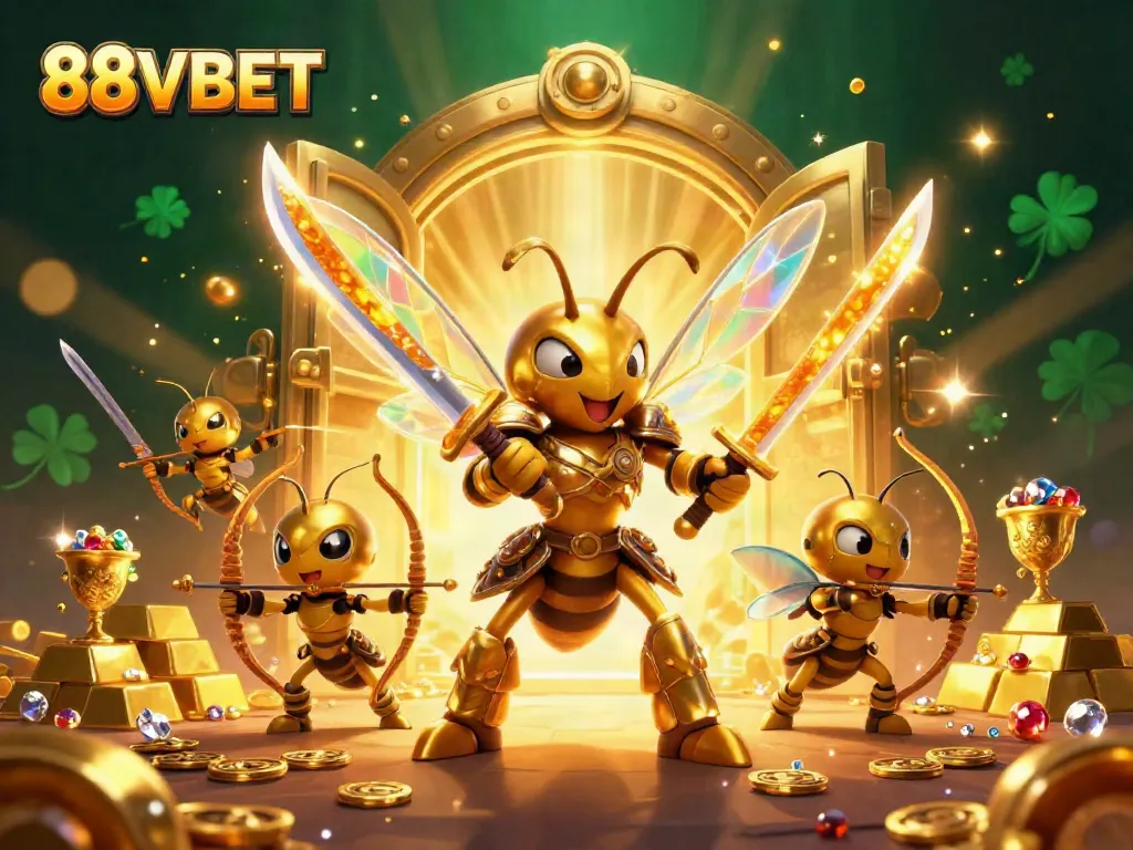 Bet big with 88VBET amidst a colorful casino world filled with treasures and excitement.