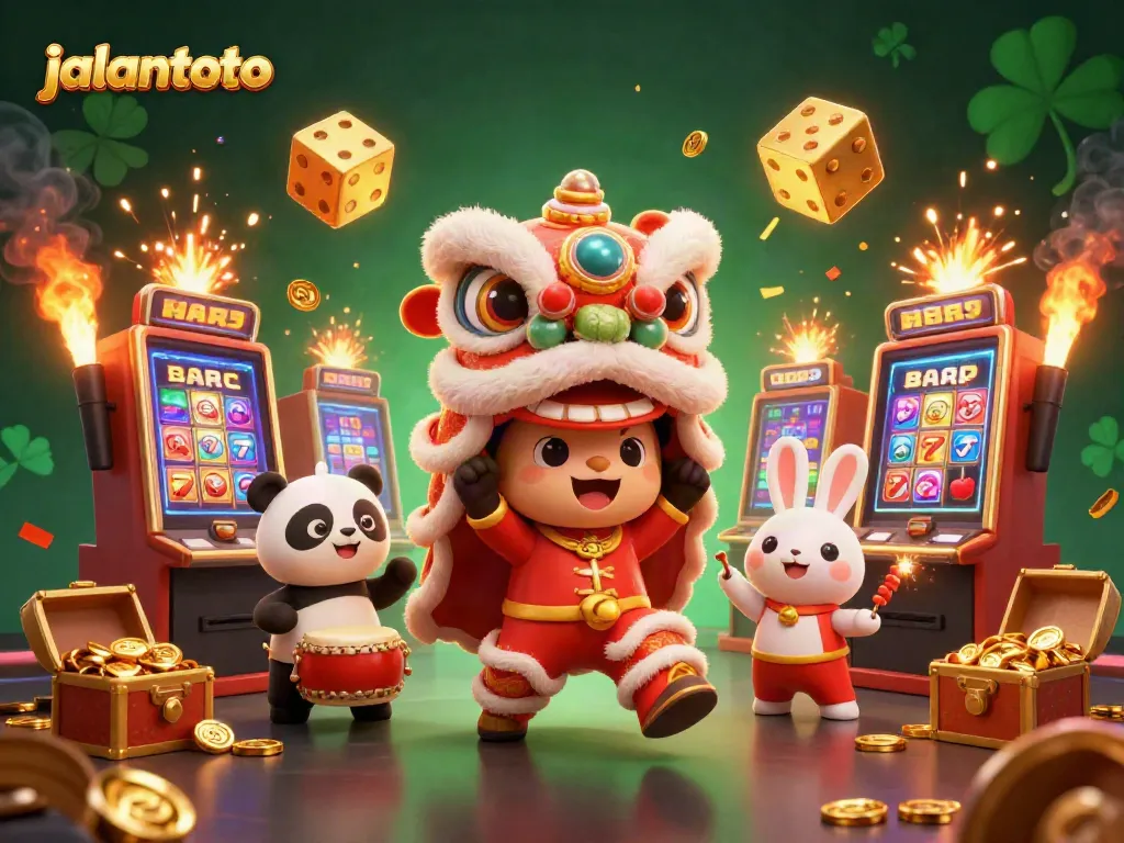 Win big with jalantoto's dynamic casino gaming experience featuring vibrant characters and slot jackpots.