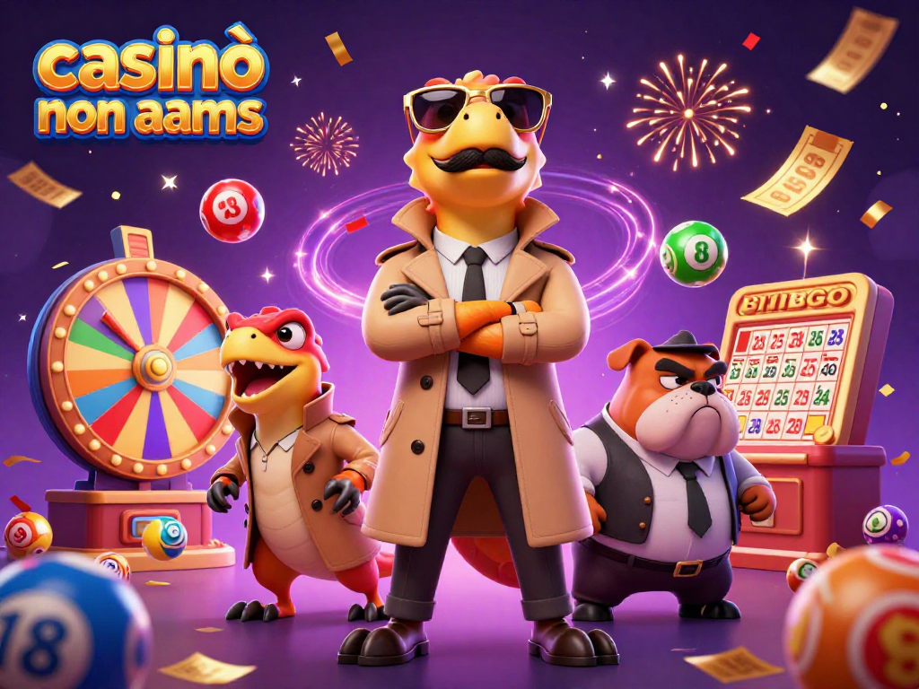 Scopri le emozioni del casinò non AAMS con divertenti raptor e giochi casinò interattivi.