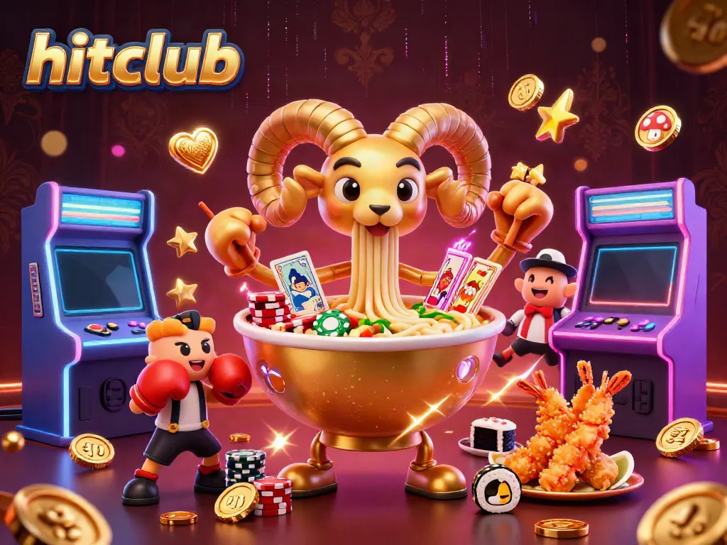 Engage with hitclub's thrilling casino atmosphere featuring vibrant 3D characters and dynamic gaming elements.