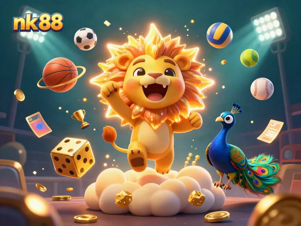 Experience thrilling sports betting at nk 88 with dynamic gaming elements and vibrant visuals.