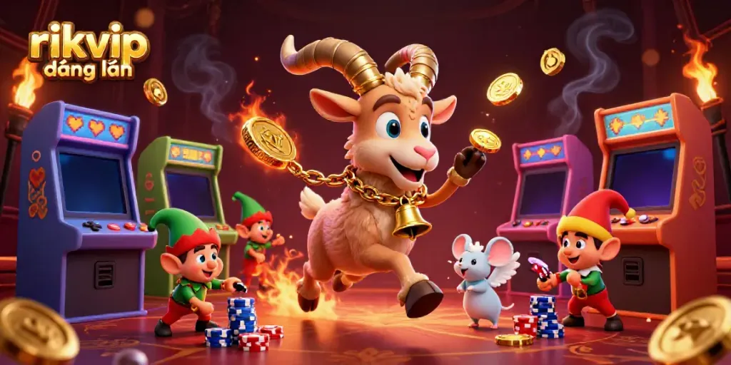 Experience thrilling gaming with rikvip đăng nhập at a festive holiday-horror casino!