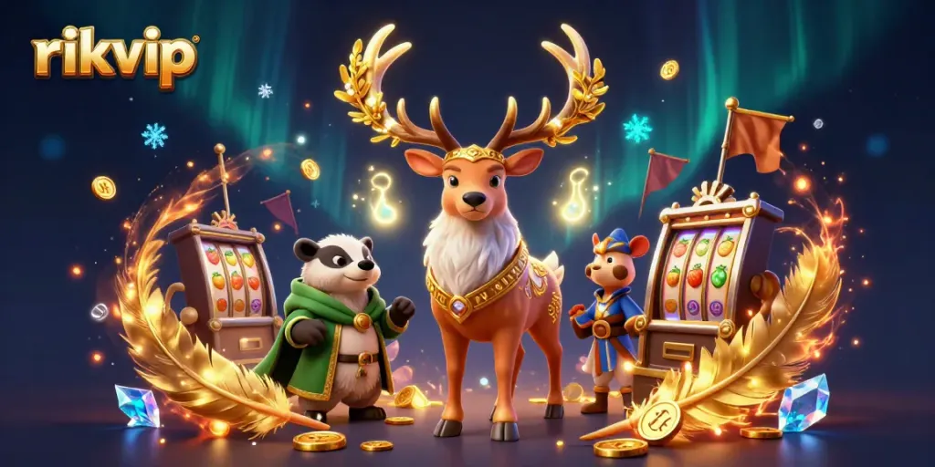 Experience thrilling slots at rikvip with vibrant, 3D characters and dazzling effects.