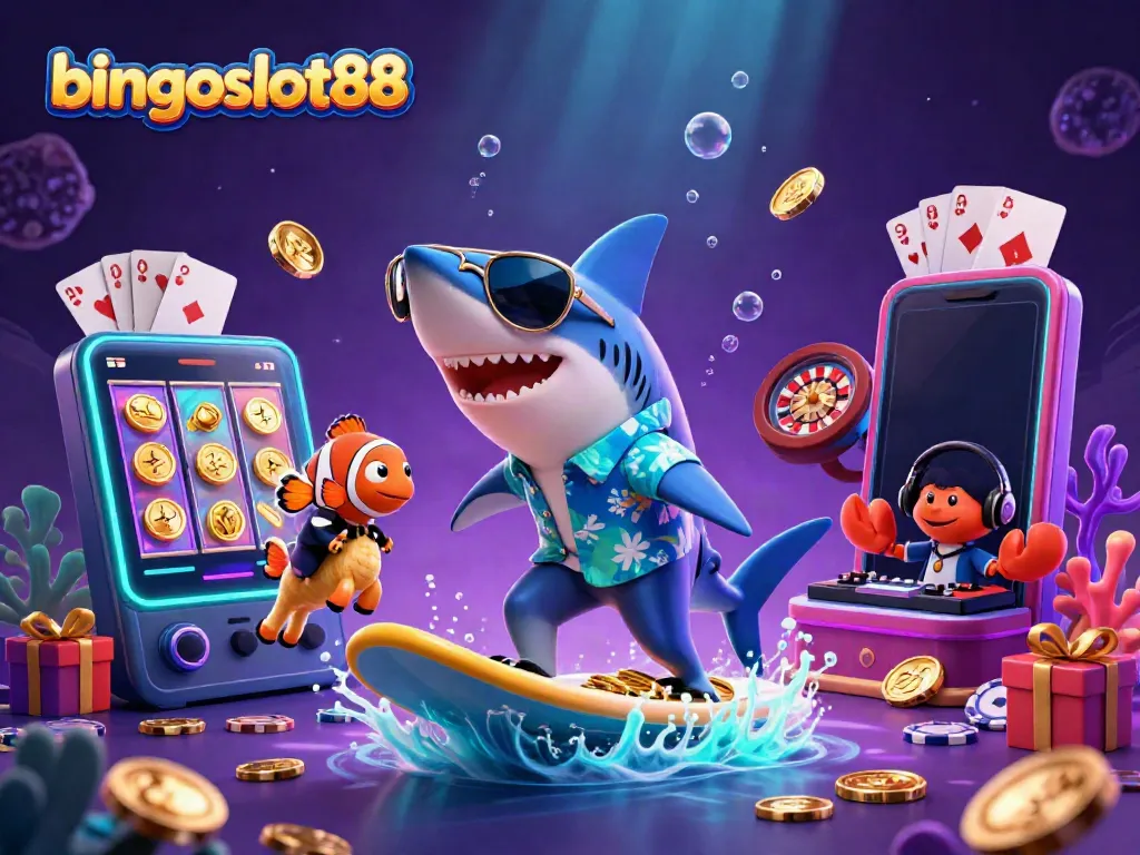 Rasakan kesenangan bermain di bingoslot88 dengan ilustrasi 3D yang penuh warna.