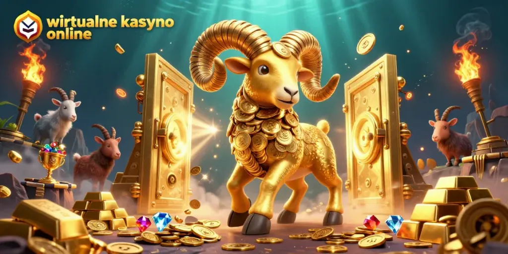 Engage with the exciting world of wirtualne kasyno online, featuring dynamic 3D characters and golden treasures.